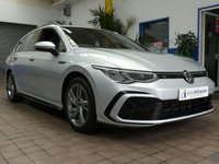 USED 2022 71 VOLKSWAGEN GOLF 1.5 eTSI MHEV R-Line Estate 5dr Petrol Hybrid DSG Euro 6 (s/s) (150 ps) SAT NAV ANDROID APPLE CARPLAY PART LEATHER CRUISE CONTROL PARKING SENSORS 1 OWNER SERVICE HISTORY WARRANTY