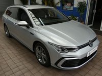 USED 2022 71 VOLKSWAGEN GOLF 1.5 eTSI MHEV R-Line Estate 5dr Petrol Hybrid DSG Euro 6 (s/s) (150 ps) SAT NAV ANDROID APPLE CARPLAY PART LEATHER CRUISE CONTROL PARKING SENSORS 1 OWNER SERVICE HISTORY WARRANTY