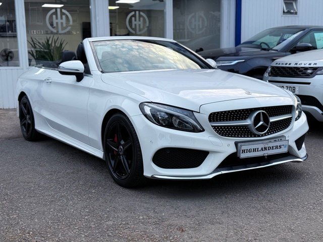2018 MERCEDES-BENZ C-CLASS 2018 2.1 C250D AMG LINE (PREMIUM PLUS) SAT NAV CAMERA BURMESTER VENT SEATS CABRIOLET 2DR DIESEL G-TRONIC+ EURO 6 (S/S) (204 PS) - Photo 11
