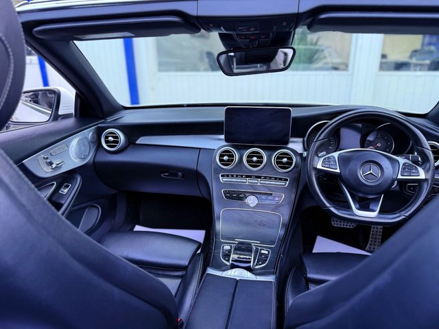 2018 MERCEDES-BENZ C-CLASS 2018 2.1 C250D AMG LINE (PREMIUM PLUS) SAT NAV CAMERA BURMESTER VENT SEATS CABRIOLET 2DR DIESEL G-TRONIC+ EURO 6 (S/S) (204 PS) - Photo 5