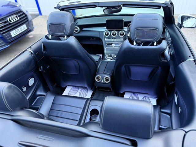 2018 MERCEDES-BENZ C-CLASS 2018 2.1 C250D AMG LINE (PREMIUM PLUS) SAT NAV CAMERA BURMESTER VENT SEATS CABRIOLET 2DR DIESEL G-TRONIC+ EURO 6 (S/S) (204 PS) - Photo 6