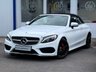 USED 2018 18 MERCEDES-BENZ C-CLASS 2.1 C250D AMG LINE (PREMIUM PLUS) SAT NAV CAMERA BURMESTER VENT SEATS CABRIOLET 2DR DIESEL G-TRONIC+ EURO 6 (S/S) (204 PS) SAT NAV~CAMERA~BURMESTER SURROUND