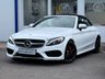 USED 2018 18 MERCEDES-BENZ C-CLASS 2.1 C250D AMG LINE (PREMIUM PLUS) SAT NAV CAMERA BURMESTER VENT SEATS CABRIOLET 2DR DIESEL G-TRONIC+ EURO 6 (S/S) (204 PS) SAT NAV~CAMERA~BURMESTER SURROUND