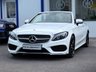 USED 2018 18 MERCEDES-BENZ C-CLASS 2.1 C250D AMG LINE (PREMIUM PLUS) SAT NAV CAMERA BURMESTER VENT SEATS CABRIOLET 2DR DIESEL G-TRONIC+ EURO 6 (S/S) (204 PS) SAT NAV~CAMERA~BURMESTER SURROUND