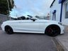USED 2018 18 MERCEDES-BENZ C-CLASS 2.1 C250D AMG LINE (PREMIUM PLUS) SAT NAV CAMERA BURMESTER VENT SEATS CABRIOLET 2DR DIESEL G-TRONIC+ EURO 6 (S/S) (204 PS) SAT NAV~CAMERA~BURMESTER SURROUND