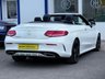 USED 2018 18 MERCEDES-BENZ C-CLASS 2.1 C250D AMG LINE (PREMIUM PLUS) SAT NAV CAMERA BURMESTER VENT SEATS CABRIOLET 2DR DIESEL G-TRONIC+ EURO 6 (S/S) (204 PS) SAT NAV~CAMERA~BURMESTER SURROUND