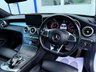 USED 2018 18 MERCEDES-BENZ C-CLASS 2.1 C250D AMG LINE (PREMIUM PLUS) SAT NAV CAMERA BURMESTER VENT SEATS CABRIOLET 2DR DIESEL G-TRONIC+ EURO 6 (S/S) (204 PS) SAT NAV~CAMERA~BURMESTER SURROUND