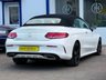 USED 2018 18 MERCEDES-BENZ C-CLASS 2.1 C250D AMG LINE (PREMIUM PLUS) SAT NAV CAMERA BURMESTER VENT SEATS CABRIOLET 2DR DIESEL G-TRONIC+ EURO 6 (S/S) (204 PS) SAT NAV~CAMERA~BURMESTER SURROUND