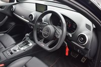USED 2019 S AUDI S3 2.0 TFSI Black Edition Sportback 5dr Petrol S Tronic quattro Euro 6 (s/s) (300 ps) TECH PACK / B&O / BLACK ED