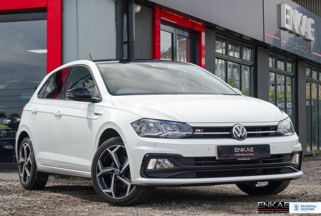 2021 21 Volkswagen Polo 1.0 TSI R-Line Hatchback 5dr Petrol DSG Euro 6 (s/s) (110 ps)
