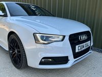 USED 2014 14 AUDI A5 2.0 TDI Black Edition Sportback 5dr Diesel Manual quattro Euro 5 (s/s) (177 ps) CAMBELT REPLACED JAN 2025 B&O