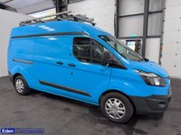 USED 2016 16 FORD TRANSIT CUSTOM 2.0 TDCi 340 Panel Van 5dr Diesel Manual L2 H2 (179 g/km, 128 bhp) EX BRITISH GAS + AIR CON