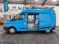 USED 2016 16 FORD TRANSIT CUSTOM 2.0 TDCi 340 Panel Van 5dr Diesel Manual L2 H2 (179 g/km, 128 bhp) EX BRITISH GAS + AIR CON