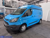 USED 2016 16 FORD TRANSIT CUSTOM 2.0 TDCi 340 Panel Van 5dr Diesel Manual L2 H2 (179 g/km, 128 bhp) EX BRITISH GAS + AIR CON