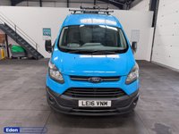 USED 2016 16 FORD TRANSIT CUSTOM 2.0 TDCi 340 Panel Van 5dr Diesel Manual L2 H2 (179 g/km, 128 bhp) EX BRITISH GAS + AIR CON
