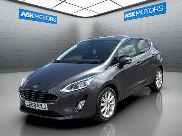 2018 68 FORD FIESTA 1.0T EcoBoost GPF Titanium Hatchback 5dr Petrol Manual Euro 6 (s/s) (100 ps) SATNAV 12 MONTHS MOT  