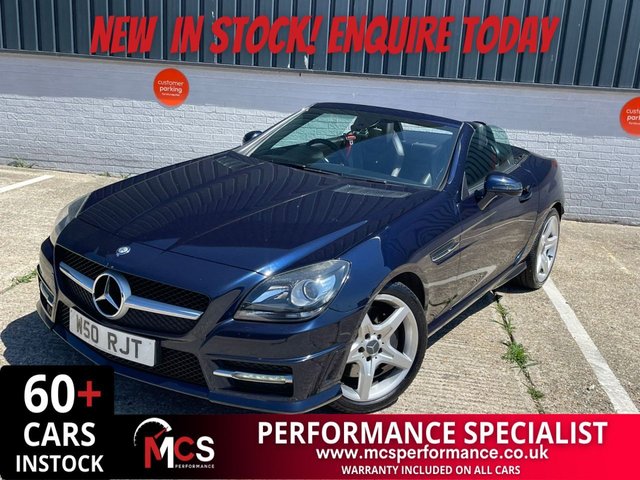 2012 62 MERCEDES-BENZ SLK 1.8 SLK200 BlueEfficiency AMG Sport Convertible 2dr Petrol G-Tronic+ Euro 5 (s/s) (184 ps) * AIR SCARF + NAVIGATION *