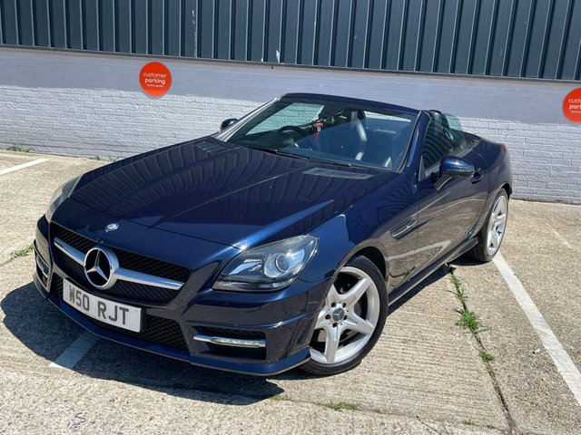 2012 62 Mercedes-Benz Slk 1.8 SLK200 BlueEfficiency AMG Sport Convertible 2dr Petrol G-Tronic+ Euro 5 (s/s) (184 ps)