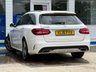 USED 2018 18 MERCEDES-BENZ C-CLASS 2.0 C200 AMG Line (Premium) Estate 5dr Petrol G-Tronic+ 4MATIC Euro 6 (s/s) (184 ps) PANORAMIC ROOF / LEATHER TRIM / 2 KEYS / 2 OWNERS / AUTOMATIC