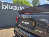 USED 2017 S MINI CONVERTIBLE 2.0 Cooper S Convertible 2dr Petrol Manual Euro 6 (s/s) (192 ps) CHILI Pack, Dual zone climate control, Black part leather interior, Cruise control, Bluetooth connectivity for calls and music, Voice control, USB and AUX input, Heated front seats, Keyless drive, Auto wipers, MINI Drive modes, DAB radio, LED daytime running lights, Rear parking camera, Rear parking sensors.