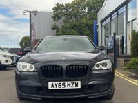 USED 2015 65 BMW 7 SERIES 3.0 730Ld M Sport Saloon 4dr Diesel Auto Euro 5 (s/s) (258 ps) THIS CAR COMES WITH 6 MONTHS BREAKDOWN COVER WARRANTY +  FRONT AND REAR HEATED SEATS +  FULL PARKING AID +  REVERSING ASSIST CAMERA +  SAT NAVIGATION +  INTERNET PACKAGE +  REAR ENTERTAINMENT SCREENS +  REAR iDRIVE CONTROL PACKAGE +  QUAD ZONE CLIMATE CONTROL +  TRACTION CONTROL +  FULL LEATHER SEATS +  ANTHRACITE HEADLINING +  KEYLESS START +  DAY TIME RUNNING LIGHTS +  ELECTRIC PARKING BRAKE +  HILL HOLD ASSIST +  HALF AUTO TAILGATE +  PRIVACY GLASS +  TELESCOPIC STEERING CONTROL +  M LEATHER