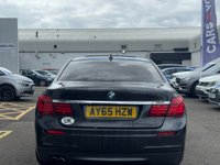 USED 2015 65 BMW 7 SERIES 3.0 730Ld M Sport Saloon 4dr Diesel Auto Euro 5 (s/s) (258 ps) THIS CAR COMES WITH 6 MONTHS BREAKDOWN COVER WARRANTY +  FRONT AND REAR HEATED SEATS +  FULL PARKING AID +  REVERSING ASSIST CAMERA +  SAT NAVIGATION +  INTERNET PACKAGE +  REAR ENTERTAINMENT SCREENS +  REAR iDRIVE CONTROL PACKAGE +  QUAD ZONE CLIMATE CONTROL +  TRACTION CONTROL +  FULL LEATHER SEATS +  ANTHRACITE HEADLINING +  KEYLESS START +  DAY TIME RUNNING LIGHTS +  ELECTRIC PARKING BRAKE +  HILL HOLD ASSIST +  HALF AUTO TAILGATE +  PRIVACY GLASS +  TELESCOPIC STEERING CONTROL +  M LEATHER