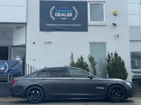 USED 2015 65 BMW 7 SERIES 3.0 730Ld M Sport Saloon 4dr Diesel Auto Euro 5 (s/s) (258 ps) THIS CAR COMES WITH 6 MONTHS BREAKDOWN COVER WARRANTY +  FRONT AND REAR HEATED SEATS +  FULL PARKING AID +  REVERSING ASSIST CAMERA +  SAT NAVIGATION +  INTERNET PACKAGE +  REAR ENTERTAINMENT SCREENS +  REAR iDRIVE CONTROL PACKAGE +  QUAD ZONE CLIMATE CONTROL +  TRACTION CONTROL +  FULL LEATHER SEATS +  ANTHRACITE HEADLINING +  KEYLESS START +  DAY TIME RUNNING LIGHTS +  ELECTRIC PARKING BRAKE +  HILL HOLD ASSIST +  HALF AUTO TAILGATE +  PRIVACY GLASS +  TELESCOPIC STEERING CONTROL +  M LEATHER