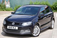 USED 2016 16 VOLKSWAGEN POLO 1.4 TSI BlueMotion Tech ACT BlueGT Euro 6 (s/s) 5dr **NOW SOLD**