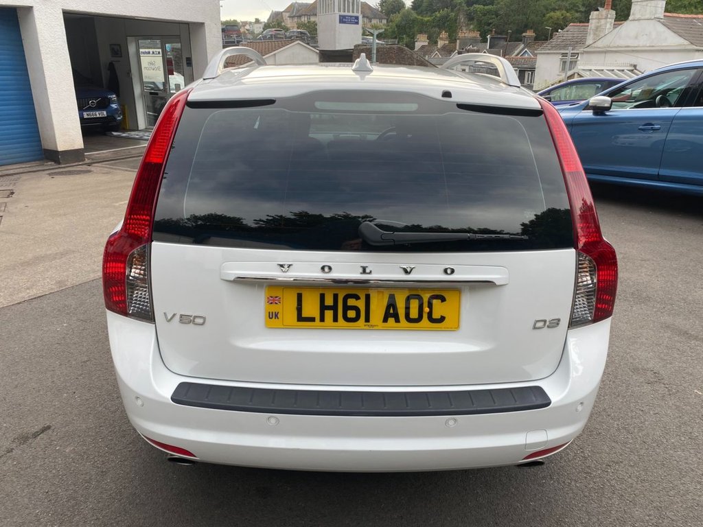 USED 2011 61 VOLVO V50 2.0 D3 SE Lux Edition Estate 5dr Diesel Geartronic Euro 5 (150 ps) LOW MILEAGE GREAT SPECIFICATION