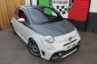 USED 2017 03 ABARTH 595 1.4 T-Jet Turismo Hatchback 3dr Petrol Manual Euro 6 (165 bhp) CIRCUIT GREY / COMPOVOLO GREY BI-COLOUR