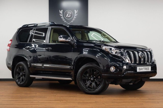 2017 66 Toyota Land Cruiser 2.8D Invincible SUV 5dr Diesel Auto 4WD Euro 6 (7 Seats) (177 ps)