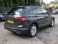 USED 2021 21 VOLKSWAGEN TIGUAN 1.5 TSI Life 5d DSG 150 S/S SAT NAV, WIRELESS APP CONNECT FOR APPLE CARPLAY / ANDROID AUTO, LANE ASSIST, ADAPTIVE CRUISE CONTROL & SPEED LIMITER, DAB RADIO, BLUETOOTH, FRONT & REAR PARKING SENSORS, AUTO LIGHTS & WIPERS, AUTO HOLD, ELECTRIC HEATED DOOR MIRRORS, 18 INCH ALLOYS, BLACK ROOF RAILS, LEATHER TIPTRONIC FLAT BOTTOM MULTIFUNCTION STEERING WHEEL, 3  ZONE CLIMATE CONTROL A/C, ILLUMINATING VANITY MIRRORS, CLOTH INTERIOR, FRONT & REAR ARM RESTS, DSG AUTOMATIC GEARBOX, START STOP TECHNOLOGY, 1 OWNER, SERVICE HISTORY