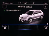 USED 2021 21 VOLKSWAGEN TIGUAN 1.5 TSI Life 5d DSG 150 S/S SAT NAV, WIRELESS APP CONNECT FOR APPLE CARPLAY / ANDROID AUTO, LANE ASSIST, ADAPTIVE CRUISE CONTROL & SPEED LIMITER, DAB RADIO, BLUETOOTH, FRONT & REAR PARKING SENSORS, AUTO LIGHTS & WIPERS, AUTO HOLD, ELECTRIC HEATED DOOR MIRRORS, 18 INCH ALLOYS, BLACK ROOF RAILS, LEATHER TIPTRONIC FLAT BOTTOM MULTIFUNCTION STEERING WHEEL, 3  ZONE CLIMATE CONTROL A/C, ILLUMINATING VANITY MIRRORS, CLOTH INTERIOR, FRONT & REAR ARM RESTS, DSG AUTOMATIC GEARBOX, START STOP TECHNOLOGY, 1 OWNER, SERVICE HISTORY