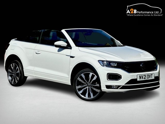 2021 21 Volkswagen T-Roc 1.5 TSI EVO R-Line Cabriolet 2dr Petrol DSG Euro 6 (s/s) (150 ps)