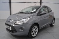 USED 2016 16 FORD KA 1.2 Zetec Hatchback 3dr Petrol Manual Euro 5 (s/s) (69 ps) &pound;35 Road Tax, Insurance Group 3, Air Conditioning