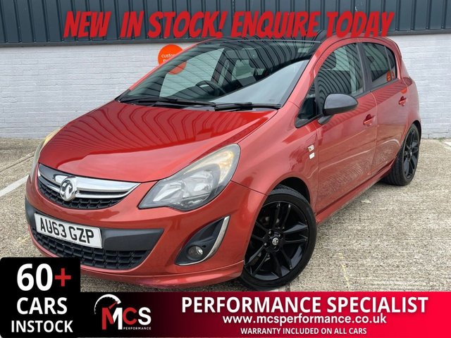 2013 63 VAUXHALL CORSA 1.2 16V Limited Edition Hatchback 5dr Petrol Manual Euro 5 (85 ps) 12 MONTHS WARRANTY INCLUDED