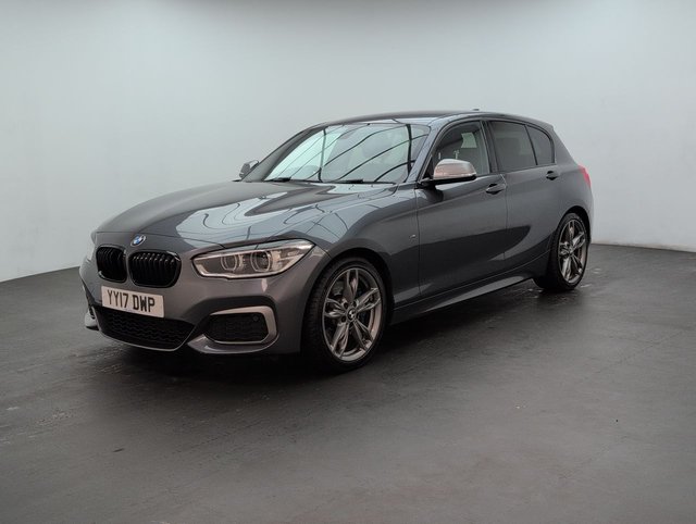 USED 2017 17 BMW 1 Series 3.0 M140i Hatchback 5dr Petrol Auto Euro 6 (s/S) (340 Ps) Mineral Grey + 18in Alloy Wheels