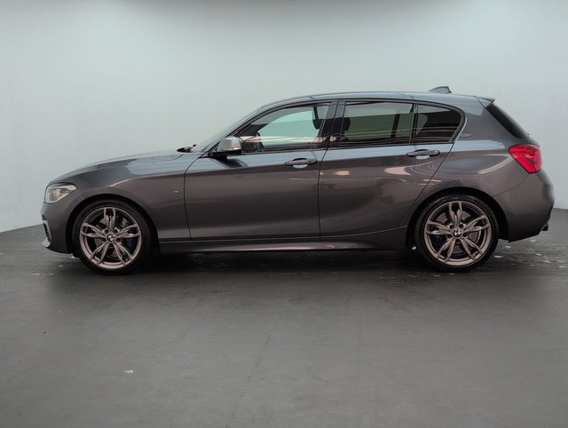 USED 2017 17 BMW 1 Series 3.0 M140i Hatchback 5dr Petrol Auto Euro 6 (s/S) (340 Ps) Mineral Grey + 18in Alloy Wheels