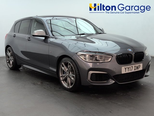 USED 2017 17 BMW 1 Series 3.0 M140i Hatchback 5dr Petrol Auto Euro 6 (s/S) (340 Ps) Mineral Grey + 18in Alloy Wheels