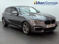USED 2017 17 BMW 1 Series 3.0 M140i Hatchback 5dr Petrol Auto Euro 6 (s/S) (340 Ps) Mineral Grey + 18in Alloy Wheels