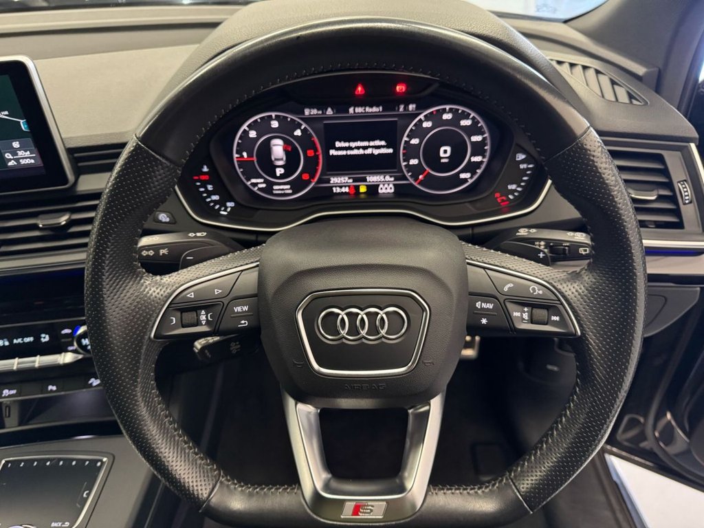 USED 2019 19 AUDI Q5 2.0 TDI 40 Black Edition SUV 5dr Diesel S Tronic quattro Euro 6 (s/s) (190 ps) 