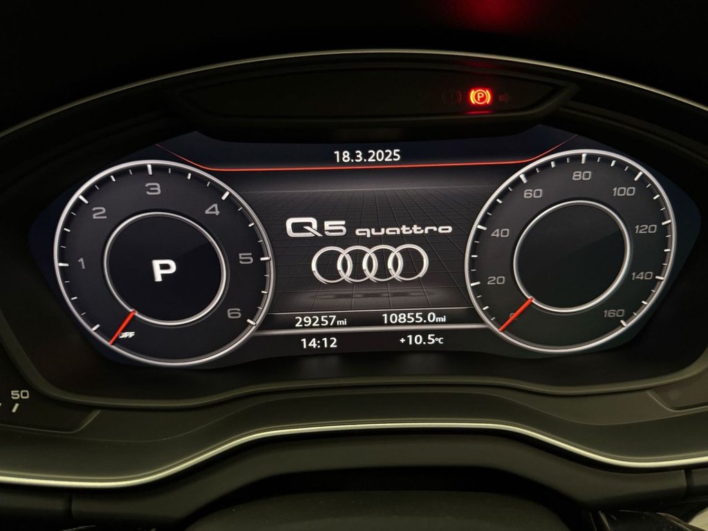 USED 2019 19 AUDI Q5 2.0 TDI 40 Black Edition SUV 5dr Diesel S Tronic quattro Euro 6 (s/s) (190 ps) 