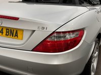 USED 2014 14 MERCEDES-BENZ SLK 2.1 SLK250 CDI Convertible 2dr Diesel G-Tronic+ Euro 5 (s/s) (204 ps) Super Low Mileage 35724 Miles ,  Diamond Silver , Panoramic Vario Roof
