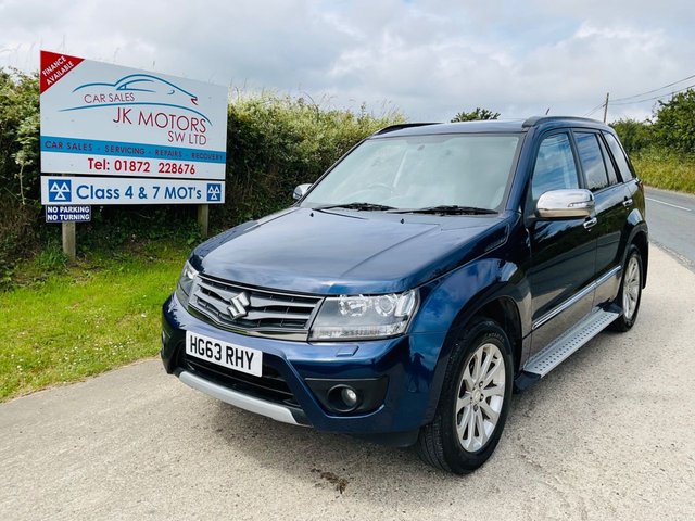 2013 63 Suzuki Grand Vitara 2.4 VVT SZ5 SUV 5dr Petrol Manual 4WD Euro 5 (169 ps)