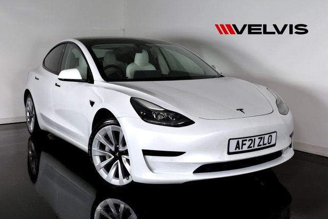 2021 21 Tesla Model 3 Standard Range Plus Saloon 4dr Electric Auto RWD (241 bhp)