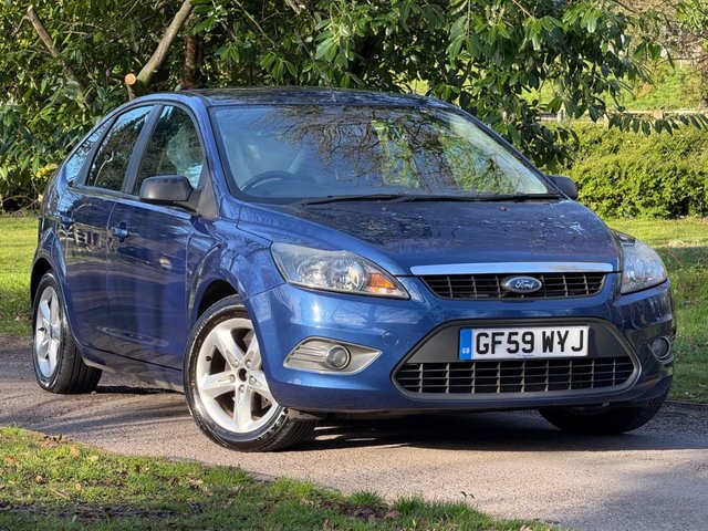 2009 59 Ford Focus 1.6 Zetec S Hatchback 5dr Petrol Manual (157 g/km, 113 bhp)