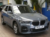 USED 2021 21 BMW X1 1.5 25e 10kWh M Sport SUV 5dr Petrol Plug-in Hybrid Auto xDrive Euro 6 (s/s) (220 ps) SAT NAV HEATED LEATHER SEATS CRUISE CONTROL PARKING SENSORS 1 OWNER SERVICE HISTORY WARRANTY