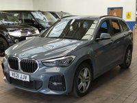 USED 2021 21 BMW X1 1.5 25e 10kWh M Sport SUV 5dr Petrol Plug-in Hybrid Auto xDrive Euro 6 (s/s) (220 ps) SAT NAV HEATED LEATHER SEATS CRUISE CONTROL PARKING SENSORS 1 OWNER SERVICE HISTORY WARRANTY