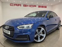 USED 2019 69 AUDI A5 2.0 TDI 40 Black Edition Coupe 2dr Diesel S Tronic Euro 6 (s/s) (190 ps) 