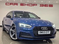 USED 2019 69 AUDI A5 2.0 TDI 40 Black Edition Coupe 2dr Diesel S Tronic Euro 6 (s/s) (190 ps) 